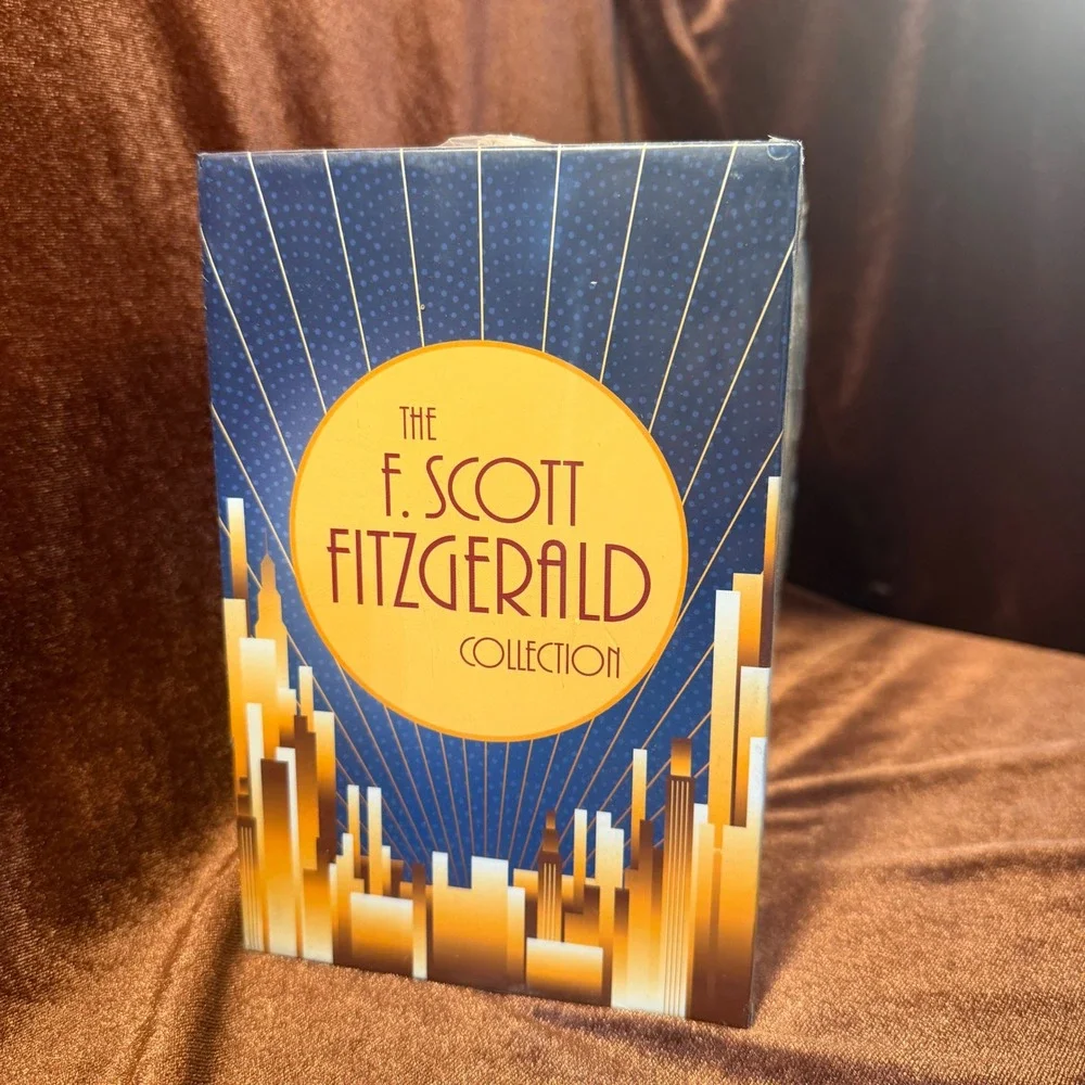 F. Scott Fitzgerald Collection 6 Book Box Set Great Gatsby‎ New Sealed Hardcover